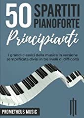 Spartiti pianoforte principian usato  Spedito ovunque in Italia 