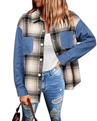 Luvamia plaid shirt for sale  Delivered anywhere in USA 