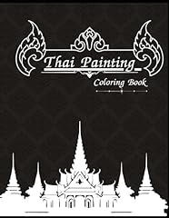 Thai painting coloring for sale  Delivered anywhere in UK
