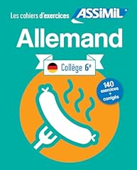 Allemand collège d'occasion  Livré partout en Belgiqu
