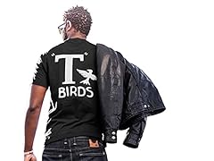 T Birds black shirt Greaser Shirt tee Tshirt black for sale  Delivered anywhere in USA 