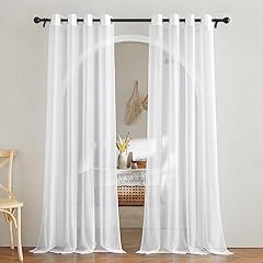Nicetown voile white for sale  Delivered anywhere in USA 