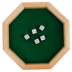 Octagonal wooden dice for sale  Delivered anywhere in UK