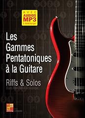 Gammes pentatoniques guitare d'occasion  Livré partout en France
