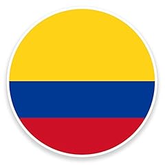 Colombie drapeau sticker d'occasion  Livré partout en France