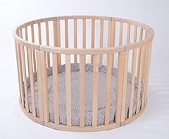 Mjmark round playpen for sale  Delivered anywhere in Ireland