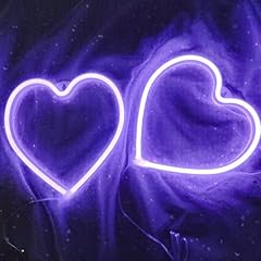 Lila heart led gebraucht kaufen  Wird an jeden Ort in Deutschland