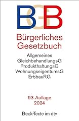 Bürgerliches gesetzbuch allge gebraucht kaufen  Wird an jeden Ort in Deutschland