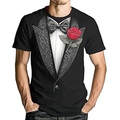 Ghualuru tuxedo shirt for sale  Delivered anywhere in USA 