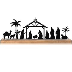 Pinkunn metal nativity for sale  Delivered anywhere in USA 