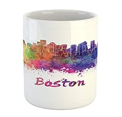 Ambesonne boston mug for sale  Delivered anywhere in USA 
