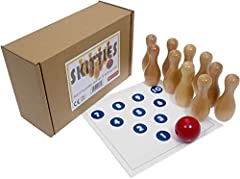 Brimtoy wooden skittles for sale  Delivered anywhere in UK