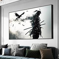 Japanese samurai canvas for sale  Delivered anywhere in USA 