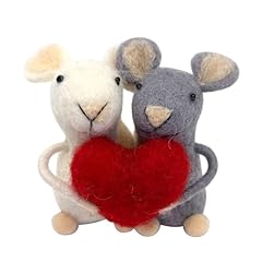 Felt mouse valentine for sale  Delivered anywhere in Ireland