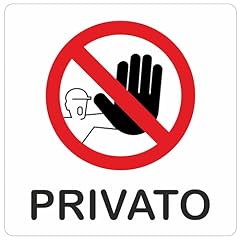Pubblimania cartello privato usato  Spedito ovunque in Italia 