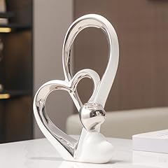 Double heart ornament for sale  Delivered anywhere in UK
