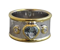 Blue topaz zircon for sale  Delivered anywhere in UK
