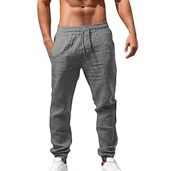 Pantaloni lino uomo usato  Spedito ovunque in Italia 