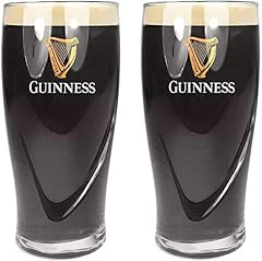Guinness pint glasses for sale  Delivered anywhere in UK