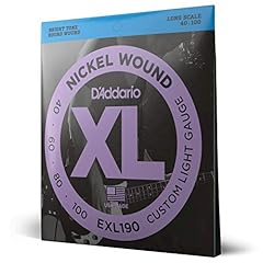Addario bass guitar for sale  Delivered anywhere in UK