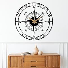 Personalized compass metal for sale  Delivered anywhere in USA 
