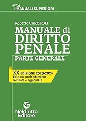 Manuale diritto penale. usato  Spedito ovunque in Italia 