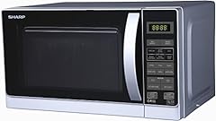 Sharp 20 Litre Microwave and Grill, Silver, used for sale  Delivered anywhere in Ireland
