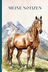 Haflinger pferd notizbuch gebraucht kaufen  Wird an jeden Ort in Deutschland