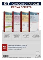 Kit concorso tar usato  Spedito ovunque in Italia 