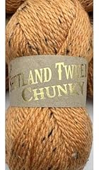 Shetland tweed chunky for sale  Delivered anywhere in UK