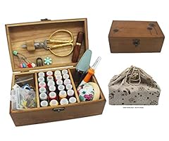 Sewing kit wooden for sale  Delivered anywhere in USA 