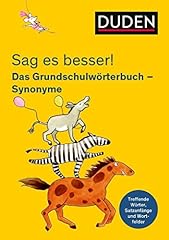 Sag besser grundschulwörterbu gebraucht kaufen  Wird an jeden Ort in Deutschland