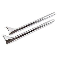 Chrome fishtail muffler for sale  Delivered anywhere in USA 