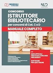 Concorso istruttore biblioteca usato  Spedito ovunque in Italia 