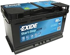 Exide ek800 stop for sale  Delivered anywhere in Ireland