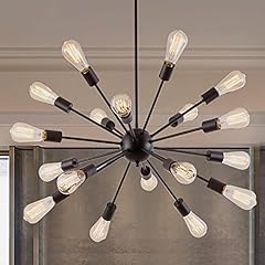 Sputnik chandeliers black for sale  Delivered anywhere in USA 