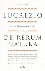 Rerum natura. testo usato  Spedito ovunque in Italia 