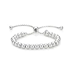Diamond Treats Ladies Silver Bracelet, 925 STERLING, used for sale  Delivered anywhere in UK