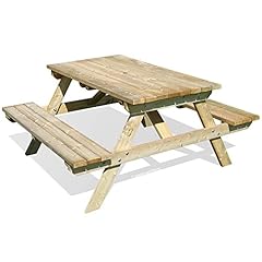 Wooden garden picnic for sale  Delivered anywhere in UK