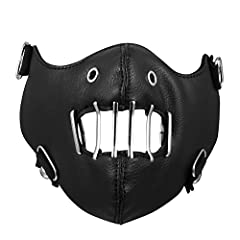 Flongo leather mask for sale  Delivered anywhere in Ireland