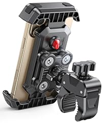 CIRYCASE Motorbike Phone Holder [Upgrade Vibration Dampened], Super Stable Bike Phone Mount & Adapter, 360° Rotation Motorcycle Phone Holder Compatible with iPhone 16/15/14, Galaxy, 4.7-6.8” Phones for sale  Delivered anywhere in UK
