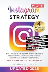 Instagram strategy guida usato  Spedito ovunque in Italia 
