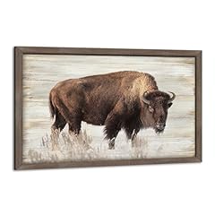 American bison framed for sale  Delivered anywhere in USA 
