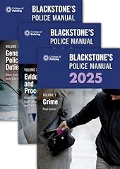 Blackstone police manuals for sale  Delivered anywhere in UK