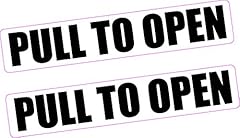 Pull open sticker for sale  Delivered anywhere in UK
