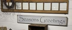 Seasons greetings wood for sale  Delivered anywhere in USA 