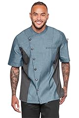 Men chambray chef for sale  Delivered anywhere in USA 