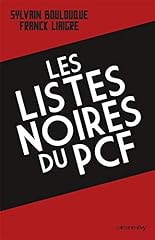 Listes noires pcf d'occasion  Livré partout en France