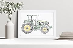 Personalised tractor word for sale  Delivered anywhere in UK