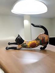 Talavera stretching cat for sale  Delivered anywhere in USA 